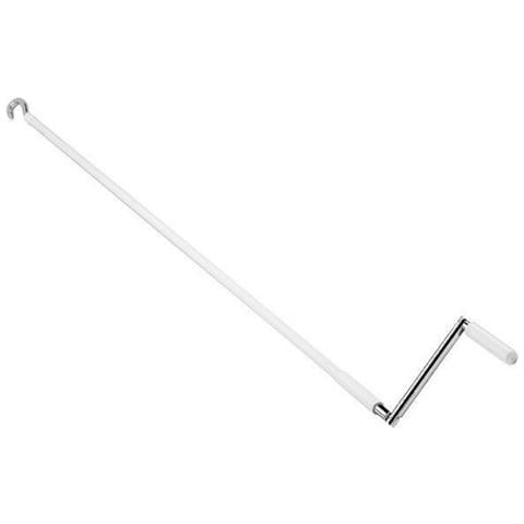 Asta Snodata Con Gancio Bianca L 1500 Mm Per Tapparella Tenda Sole 132053 - Foto 1