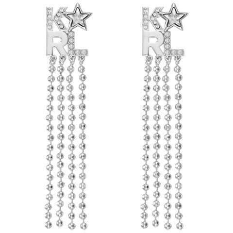 Gioielli Karl Lagerfeld 5483579. Orecchini, Colore Grigio. Donna. - In ordine - Foto 3