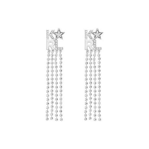 Gioielli Karl Lagerfeld 5483579. Orecchini, Colore Grigio. Donna. - In ordine - Foto 1