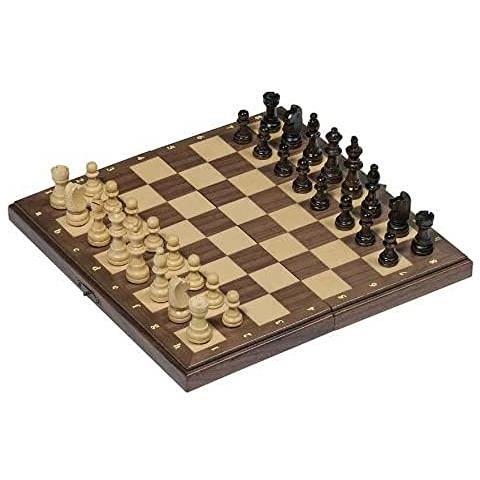 Set Di Scacchi Magnetici Goki In Scatola Pieghevole Di Legno - Foto 1