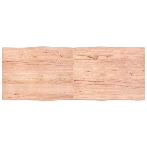 Piano Tavolo Marrone Chiaro 160x60x (2-4) cm Rovere Non Trattato - Foto 1