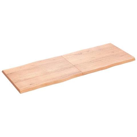 Piano Tavolo Marrone Chiaro 160x60x (2-4) cm Rovere Non Trattato - Foto 9
