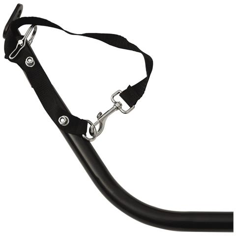 Rimorchio Da Bici Nero E Arancione 45 Kg In Ferro - Foto 2