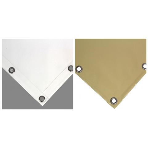 Telo per Pergola Avorio 12x15m Protezione Solare - Garantia de 15 anni TECPLAST - XP680M2PR - Copertura Pergola Impermeabile in PVC - Prodotto in Francia
