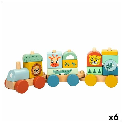 Treno Woomax Animali (6 Unità) - Foto 1