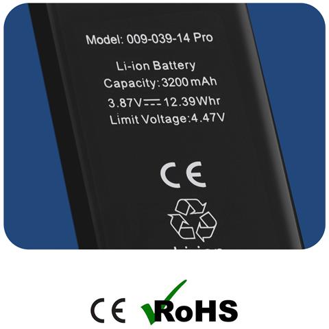 Batteria Senza Bms Per Iphone 14 Pro Capacità 3200mah - Foto 2