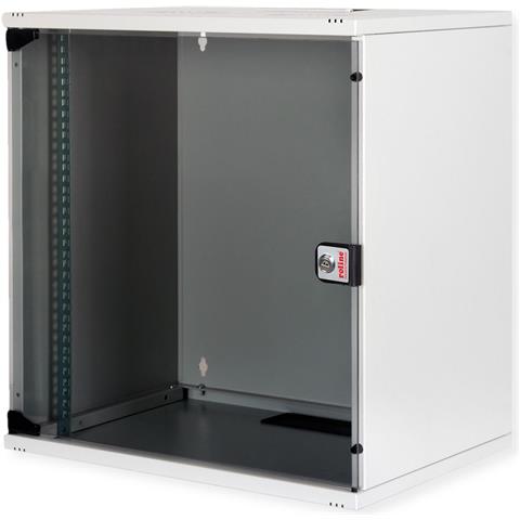 ROLINE 26.21.0018, Da parete, 12U, Lucchetti, Griglie, 13,5 kg, Grigio - Foto 1