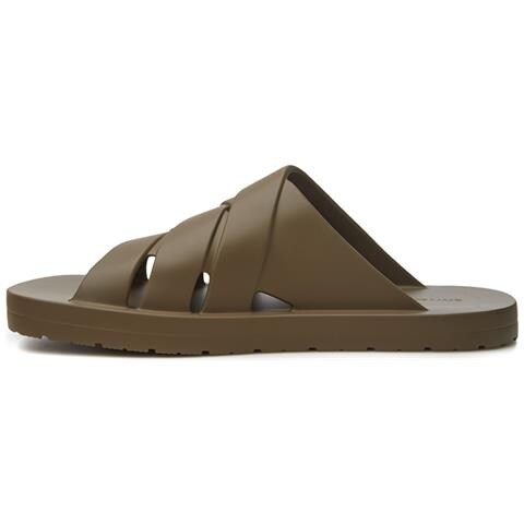 Pantofola 'flinston' In Gomma Kaki - Eu42/us9 - Foto 2