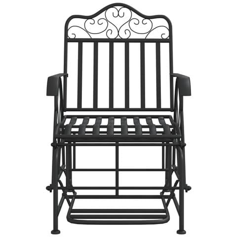 Panca Glider 61 Cm Nera In Acciaio - Foto 2