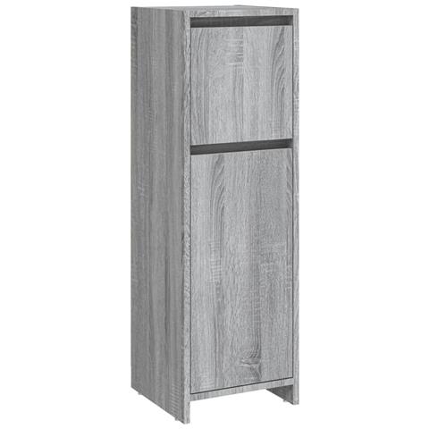 Lusso Casadino -  Armadietto Bagno Grigio Sonoma 30x30x95 Cm In Legno Multistrato - Foto 1