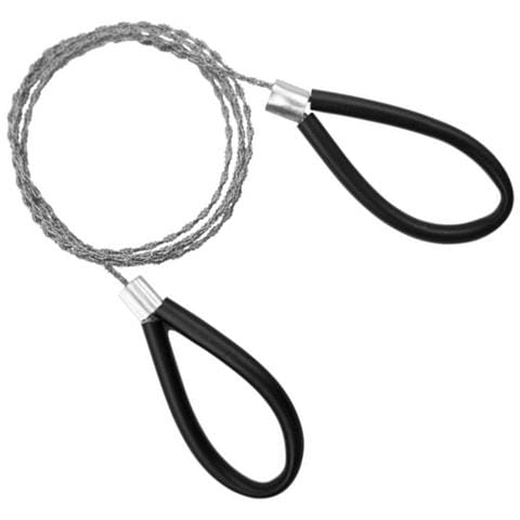 Motosega Tascabile 2 Pezzi - Attrezzatura Di Sopravvivenza Essenziale Per Il Campeggio E Le Avventure All'aria Aperta - Foto 1