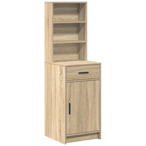 Armadio alto Rovere Sonoma 40x41x135 cm Legno ingegnerizzato - Foto 1