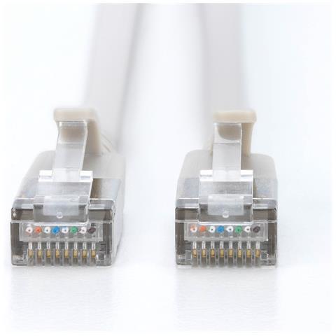 Cavo patch CAT 6A F-FTP Slim, 5 m, grigio - Foto 2