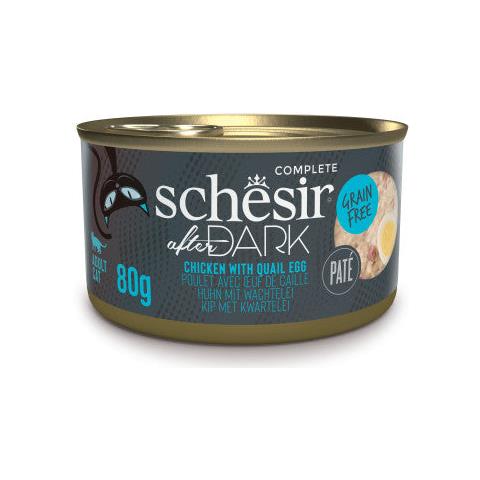 Schesir 21112103, Adulto, Tutte le razze, Pollo, Quail Egg, 80 g, Senza cereali - Foto 1