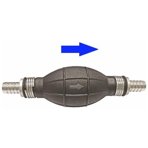 Pompa Di Adescamento Gasolio Ø 12mm Con Attacchi Dritti - Foto 1