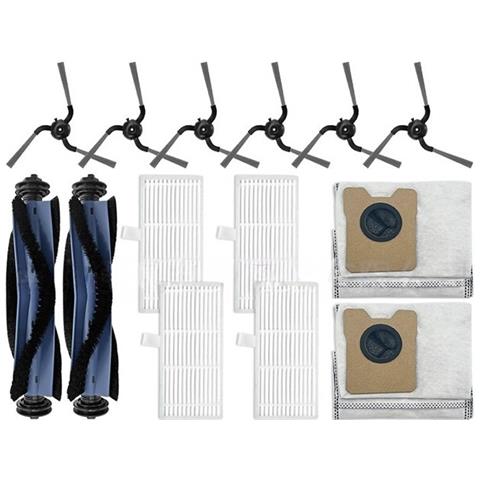 Kit Di Accessori Di Ricambio Compatibile Con Eufy Robovac C10 - Spazzole Principali, Filtri, Sacchetti Per La Polvere E Spazzole Laterali - Foto 1