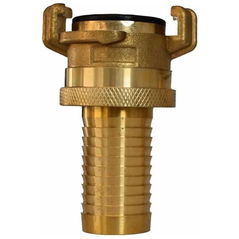 Giunto Aspirazione Ottone 1 Pollice Con Ghiera - Foto 1