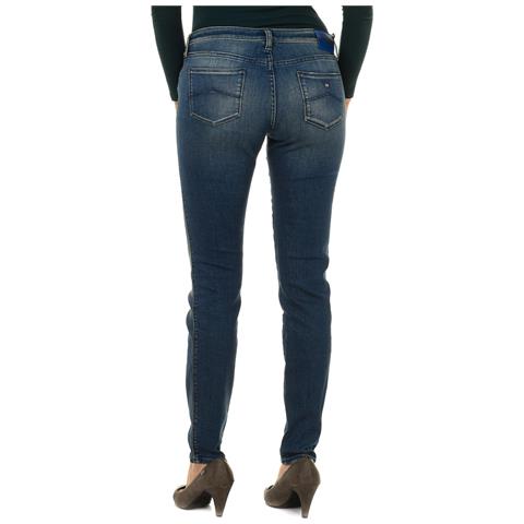 Jeans Lunghi Da Donna Stile Skinny Fit 6x5j06-5d06z - Foto 2