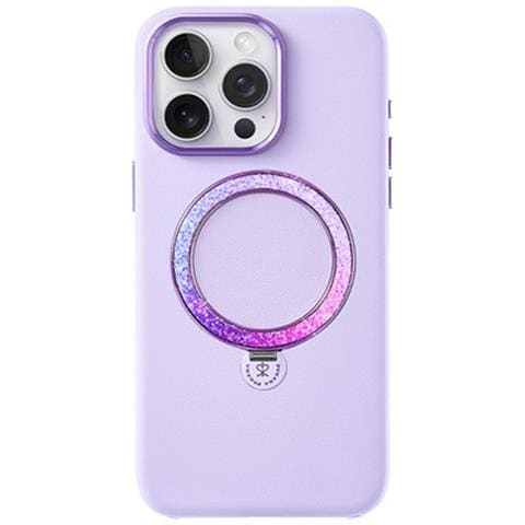 Cover per iPhone 16 Pro Max - PC+Pelle /PU, Viola, MagSafe - Foto 4
