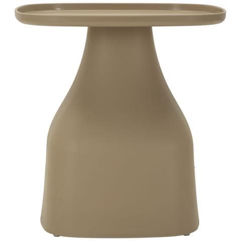 Tavolino Da Salotto Gea In Plastica Tortora 48x48x50 Cm - Foto 2