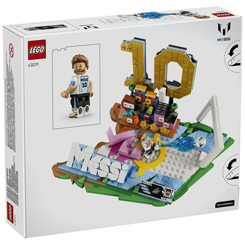 Editions 43011 Lionel Messi - Highlights Calcistici, Giocattolo 3D da Esposizione, Minifigure da Collezione, Regalo 10+ - Foto 2