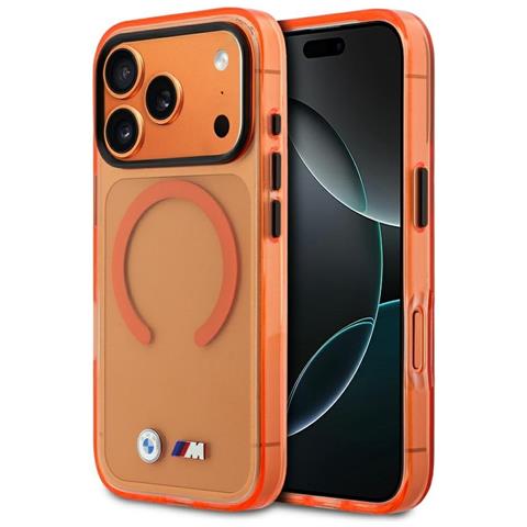 Custodia Per Iphone 17 Pro Max (magsafe) — Bmw M Iml, Arancione - Foto 2