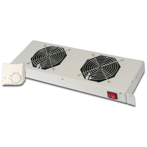 Sistema Di Ventilazione Con Termostato Montaggio Frontale In Armadi 19" Con 2 Ventole - Foto 2