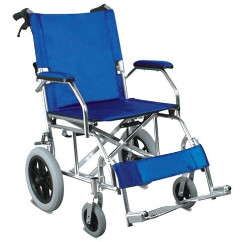 Carrozzina Alluminio Queen - Azzurra - Foto 1