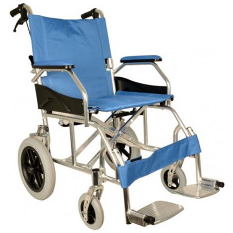 Carrozzina Alluminio Queen - Azzurra - Foto 5