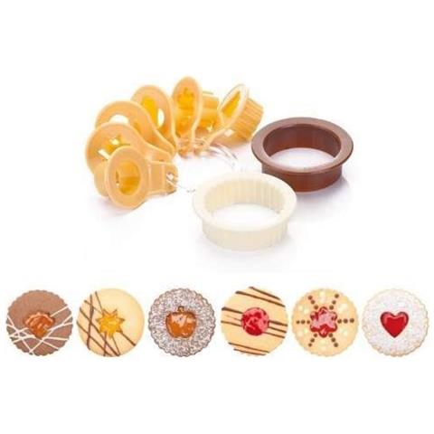 Tagliabiscotti x frollini tradizionali 8pz. delicia - Foto 2