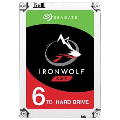 Hard Disk Interno IronWolf 6 TB 3.5" Sata III 6 Gb / s Buffer 256 MB 7200 Rpm - Foto 1