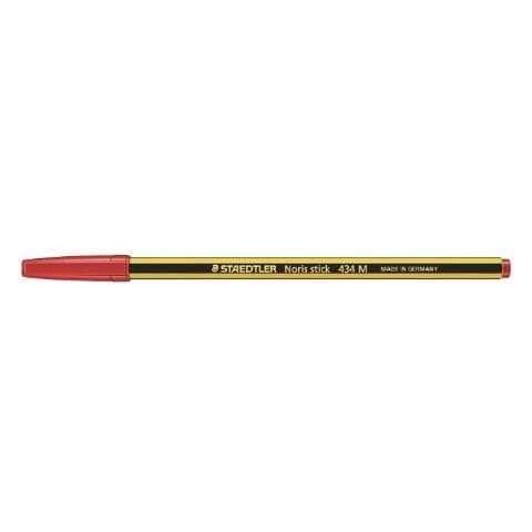 434m - Penna A Sfera Con Punta Resistente - Colore Rosso - Foto 1