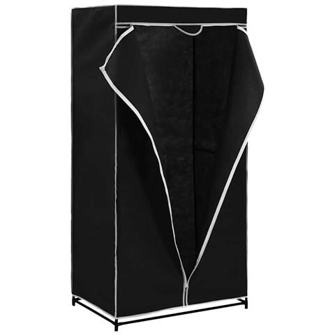 Armadio Nero 75x50x160 Cm - Foto 9