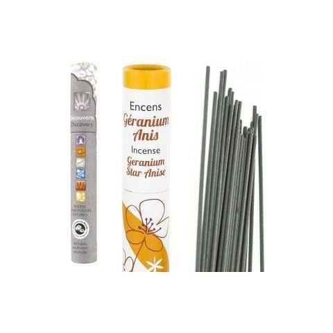 Incenso Geranio-anis + Incenso Naturale Ayurvedico - Foto 1