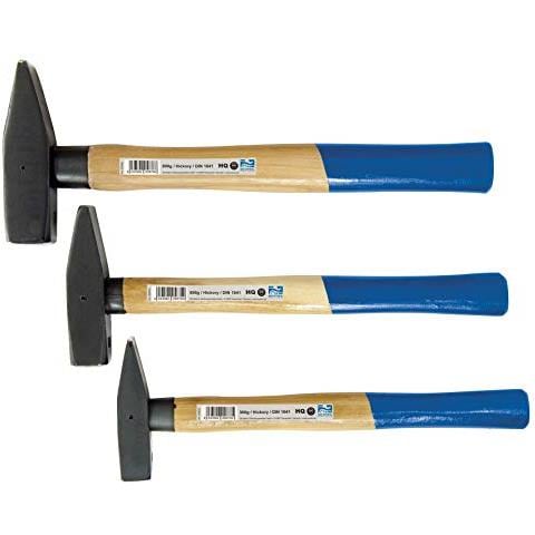 , Set Dimartello Da Fabbro Con Manico Hickory 3 pezzi, 300 + 500 + 800 gr, 50930l - Foto 1