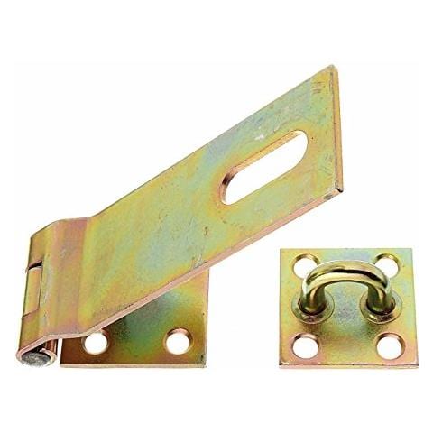 348373 - Cerniera Di Sicurezza, 155 X 50 Mm, Piastrina 70 Mm, Spessore Materiale 3 Mm, In Acciaio Zincato - Foto 1