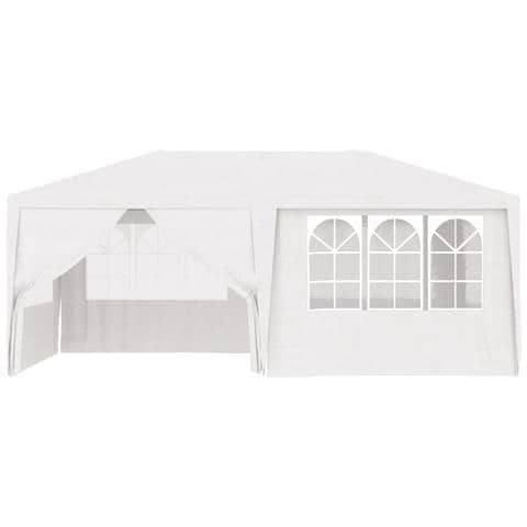 Gazebo Professionale con Pareti 4x6 m Bianco 90 g /m² - Foto 9