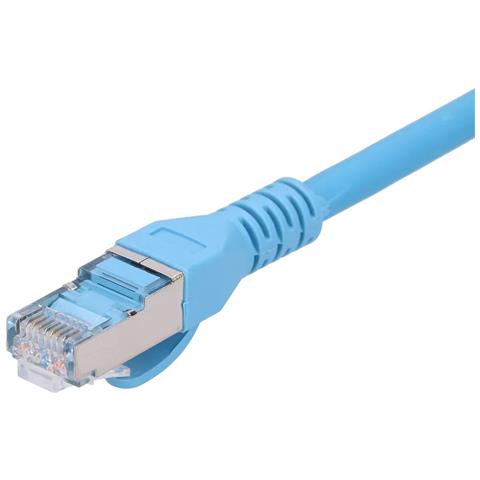 LAN Patchcord Kat. 6A S /FTP 5m Coppia intrecciata in rame, 10Gbps - Foto 2