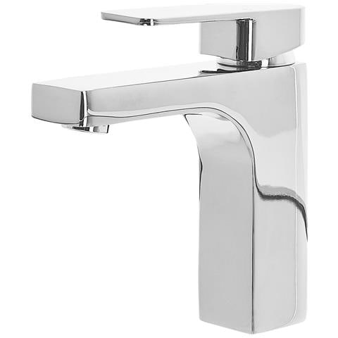 Rubinetto Da Lavabo Color Argento Irupu - Foto 13