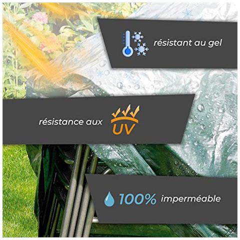 Bio Verde Rainexo Rx90-3x4-g Telone, 3x4 M, 90 G / M, Incl. Occhielli - Foto 2