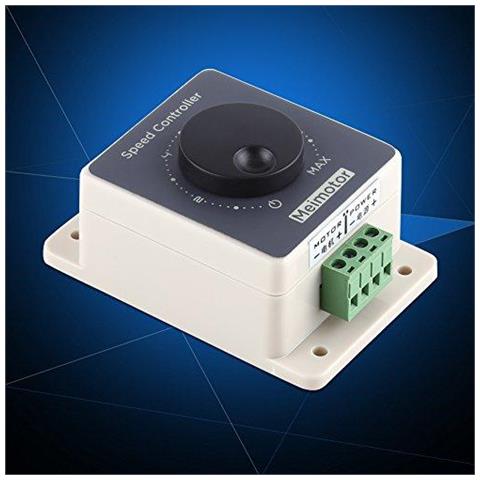 12v Regolatore Di Velocit Del Motore Dc10-60v 20a Pulse Width Modulatore Pwm Di Velocit Del Motore Controller Impermeabile Shell - Foto 2