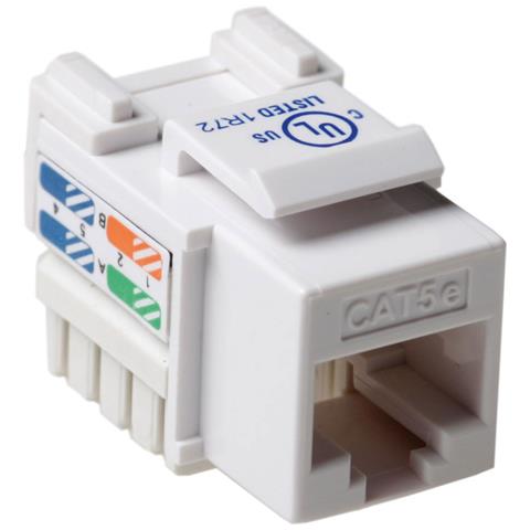 TD5015 adattatore per inversione del genere dei cavi RJ45 IDC Bianco - Foto 1