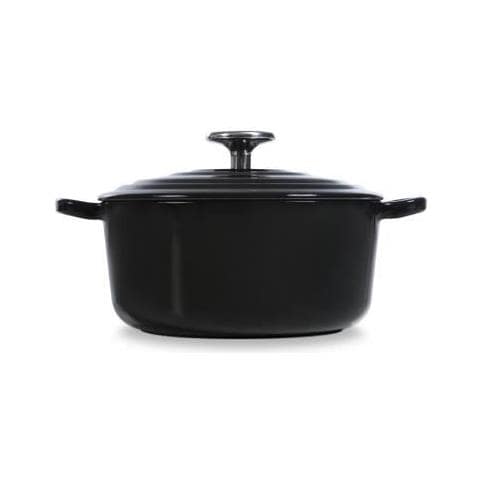 Pentole Bk H6071.520 Casseruola Rotonda In Ghisa Bk Bourgogne - 20 Cm - 2.5l - Rivestimento Smaltato - Coperchio Con Anelli - Foto 1