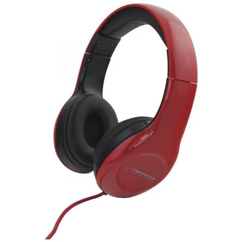 EH138R Nero, Rosso Padiglione auricolare cuffia - Foto 1