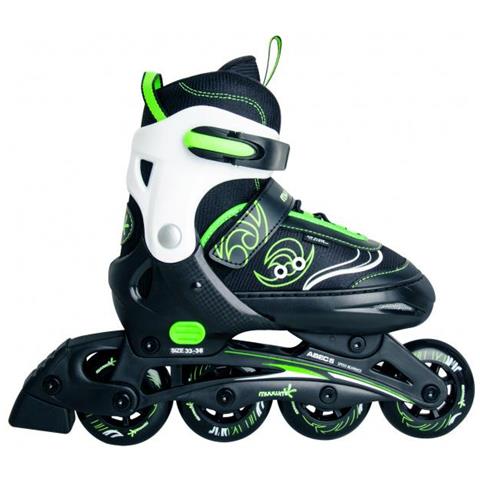 Pattini In Linea Kinderlinerverde / nero Taglia Junior 29-32 - Foto 1