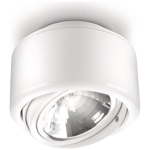 Plafoniera Spot Regolabile - Bianco - Foto 1