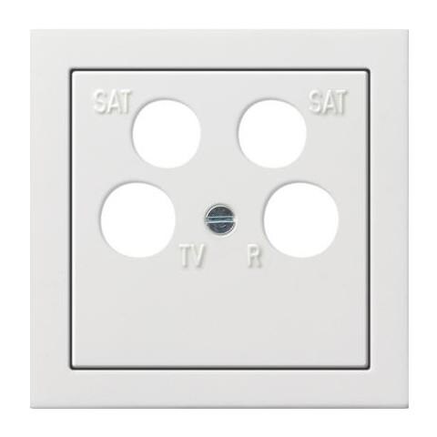 0259112 Bianco Placca Per Interruttori E Coperchio Per Presa - Foto 1