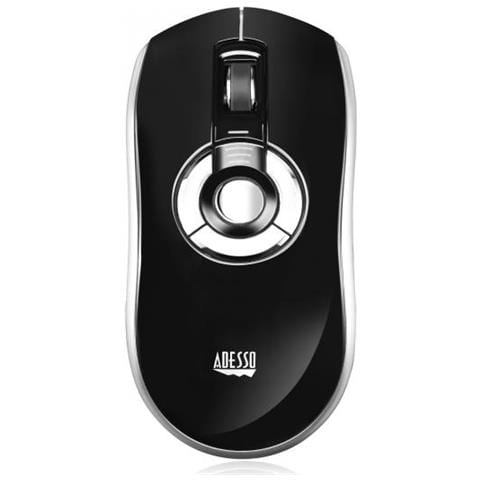 Mouse Wireless iMouse P20 Air Mouse Elite Laser Colore Nero / Argento - Foto 2