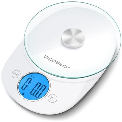 Otis Bilancia Da Cucina Digitale Vetro Touch Display Multifunzione 5kg - Foto 3