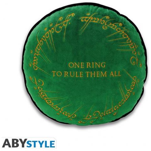 Cuscino Il Signore Degli Anelli Unico Anello - Cushion Lotr The One Ring - Abystyle - Foto 1
